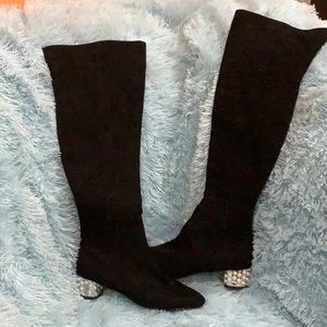 Betsy Johnson Knee Boots